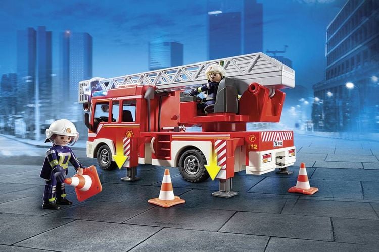 Produktbild: PLAYMOBIL® 9463 City Action Feuerwehr-Leiterfahrzeug