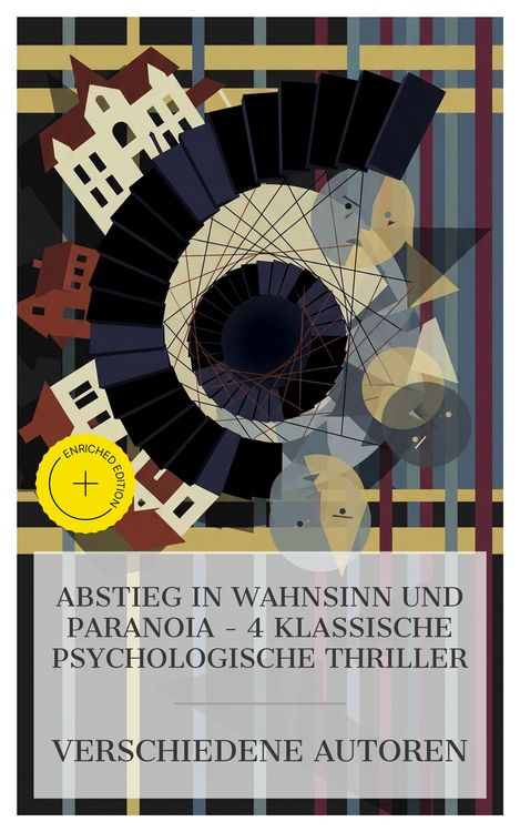 Produktbild: Abstieg in Wahnsinn und Paranoia - 4 klassische psychologische Thriller