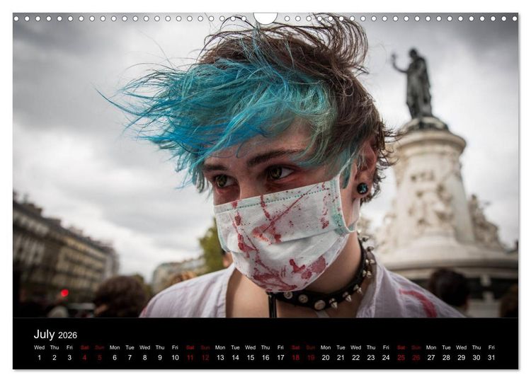 Produktbild: The walking dead (Wall Calendar 2026 DIN A3 landscape), CALVENDO 12 Month Wall Calendar
