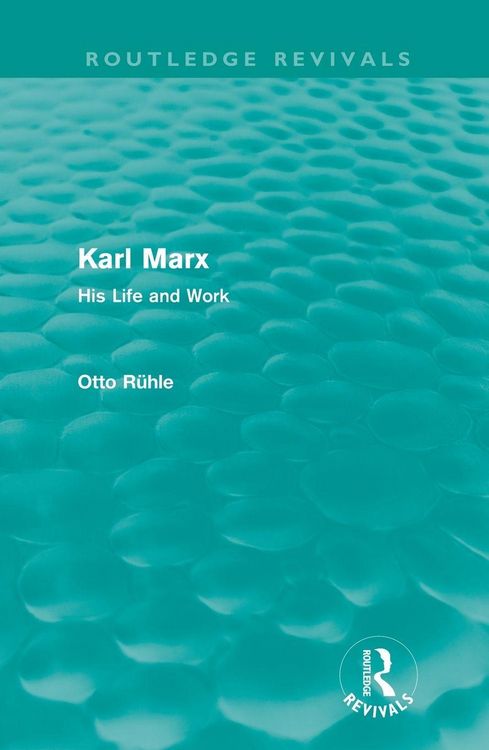 Produktbild: Karl Marx (Routledge Revivals)
