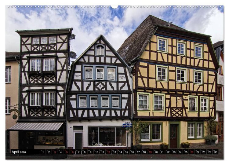 Produktbild: Stadtansichten, Linz am Rhein die bunte Stadt (hochwertiger Premium Wandkalender 2026 DIN A2 quer), Kunstdruck in Hochglanz