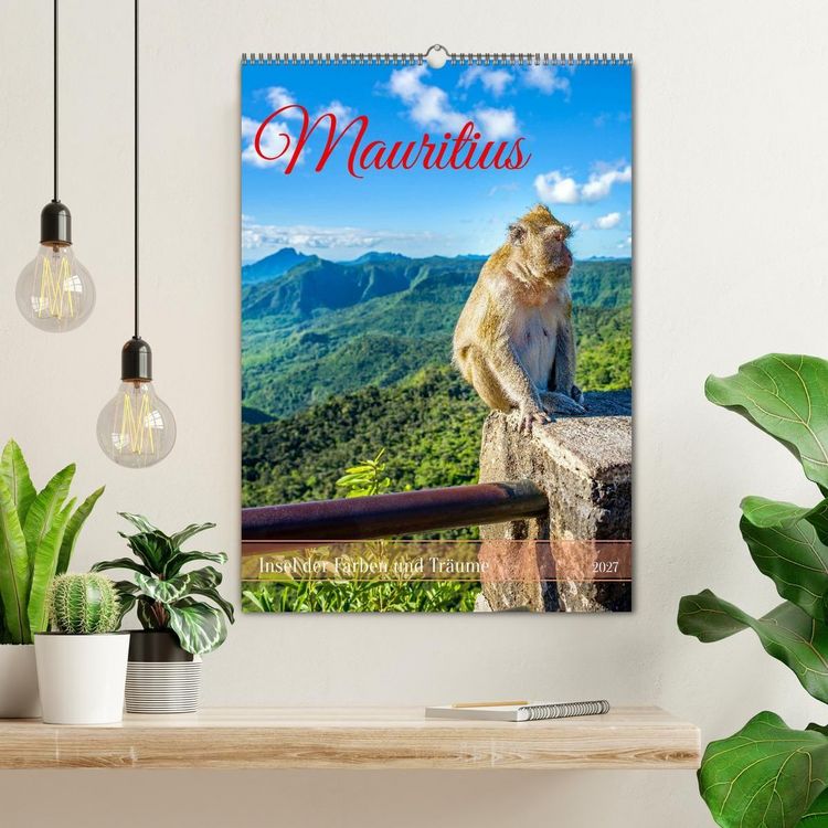 Produktbild: Mauritius &ndash; Insel der Farben und Tr&auml;ume (Wandkalender 2027 DIN A2 hoch), CALVENDO Monatskalender