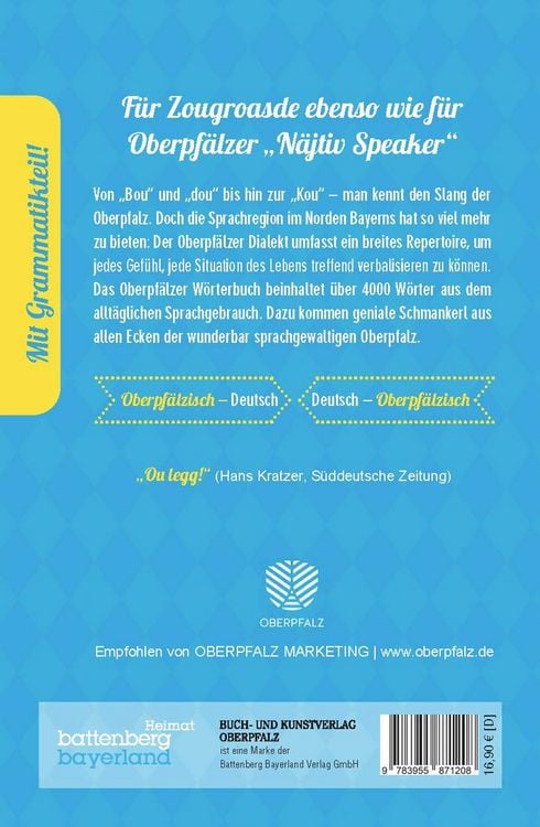 Produktbild: Oberpf&auml;lzer W&ouml;rterbuch