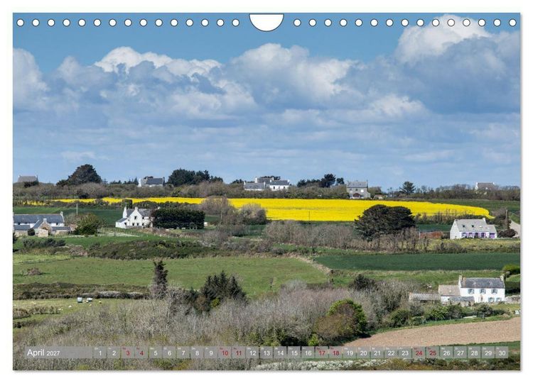 Produktbild: Momente einer Reise - Bretagne (Wandkalender 2027 DIN A4 quer), CALVENDO Monatskalender