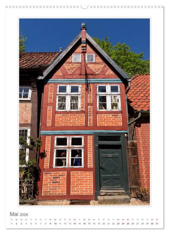 Produktbild: Lauenburg 2026 (Wandkalender 2026 DIN A2 hoch), CALVENDO Monatskalender