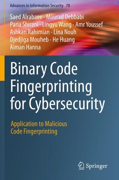 Produktbild: Binary Code Fingerprinting for Cybersecurity