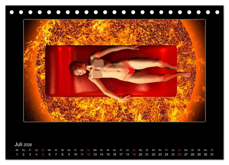 Produktbild: Digital Woman (Tischkalender 2026 DIN A5 quer), CALVENDO Monatskalender