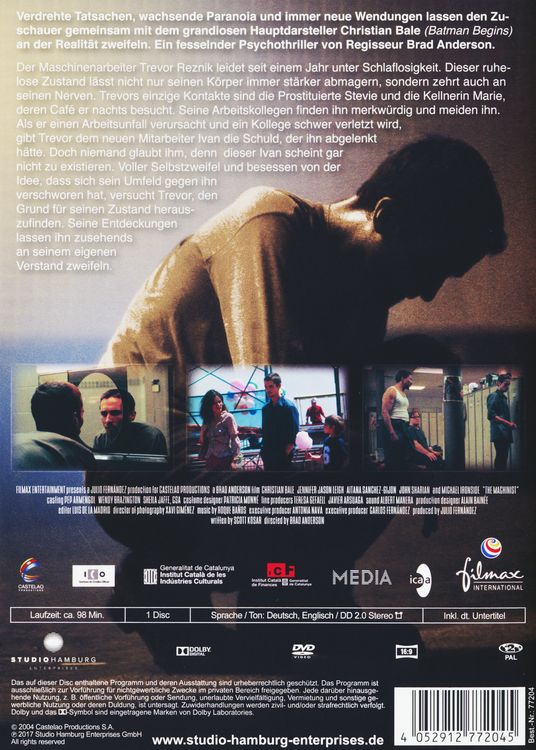 Produktbild: The Machinist