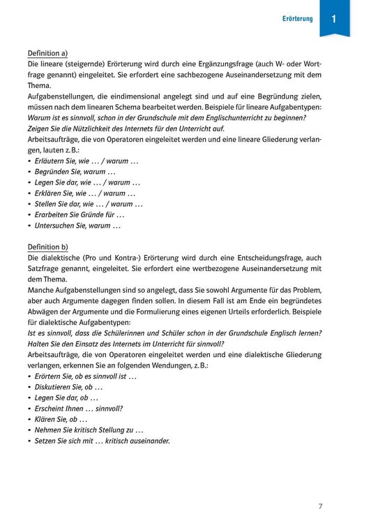 Produktbild: Klett Klausur-Training - Deutsch Er&ouml;rterung