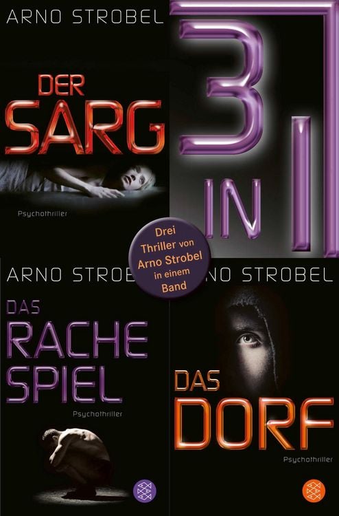 Produktbild: Der Sarg / Das Rachespiel / Das Dorf - Drei Strobel-Thriller in einem Band