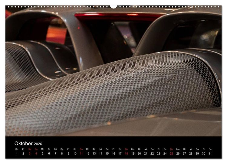 Produktbild: Heiligs Blechle - Porsche-Ikonen im Detail (Wandkalender 2026 DIN A2 quer), CALVENDO Monatskalender