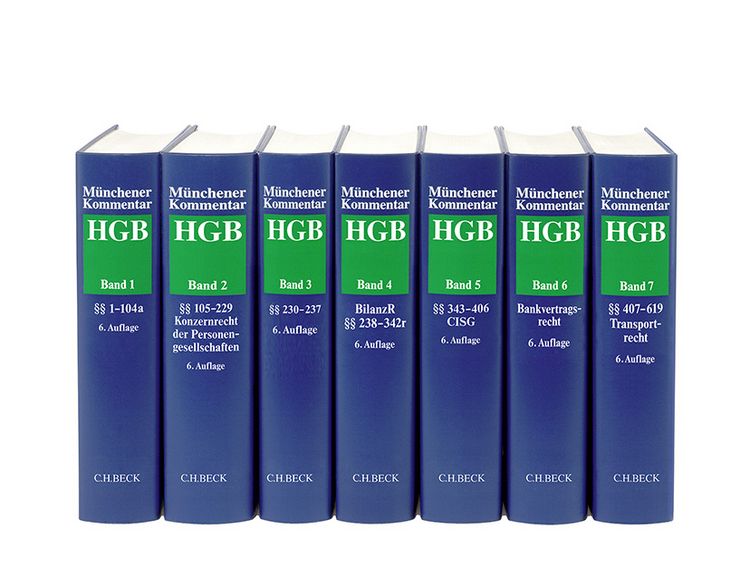 Produktbild: M&uuml;nchener Kommentar zum Handelsgesetzbuch Gesamtwerk. HGB