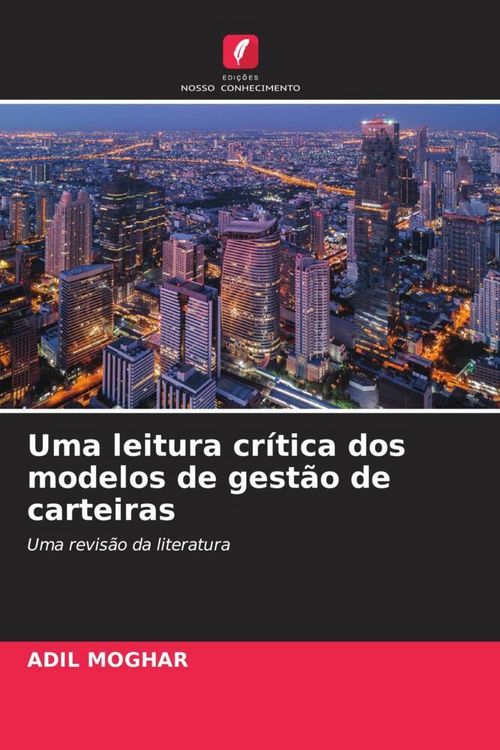 Produktbild: Uma leitura cr&iacute;tica dos modelos de gest&atilde;o de carteiras