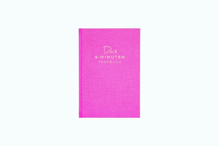 Produktbild: Das 6-Minuten-Tagebuch (granat)