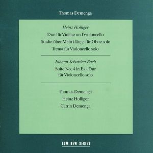 Produktbild: Demenga, T: Musik von Bach und Holliger