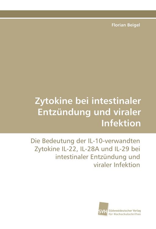 Produktbild: Zytokine bei intestinaler Entz&uuml;ndung und viraler Infektion