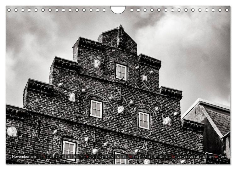 Produktbild: Ein Blick auf Husum (Wandkalender 2026 DIN A4 quer), CALVENDO Monatskalender