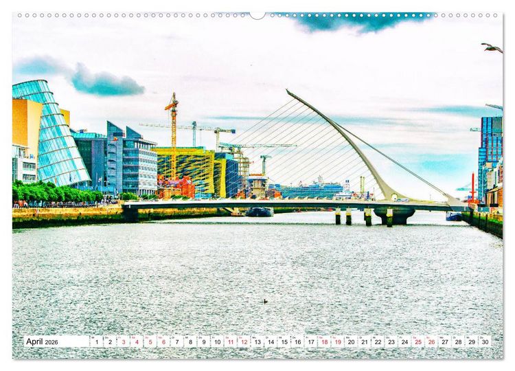 Produktbild: Dublin - Facettenreiche Metropole (Wandkalender 2026 DIN A2 quer), CALVENDO Monatskalender