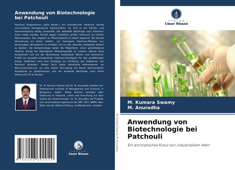 Produktbild: Anwendung von Biotechnologie bei Patchouli