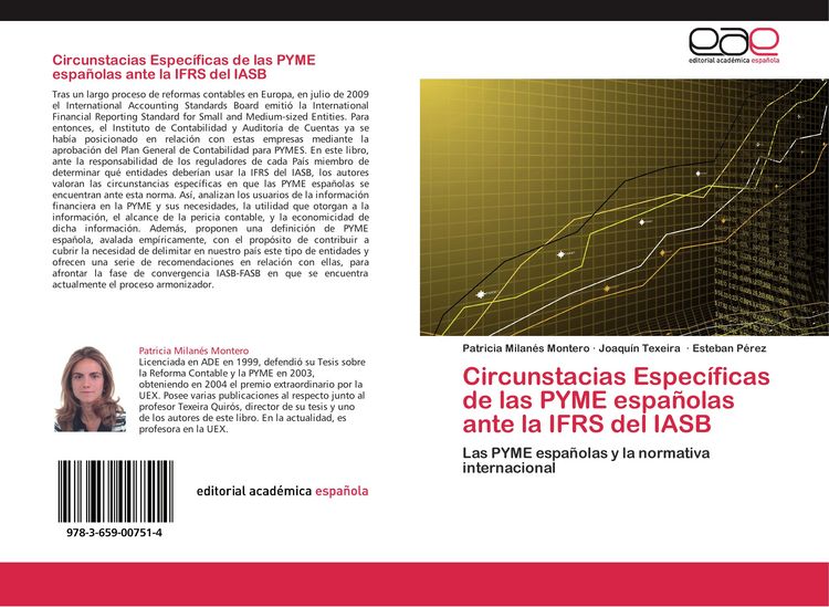 Produktbild: Circunstacias Espec&iacute;ficas de las PYME espa&ntilde;olas ante la IFRS del IASB