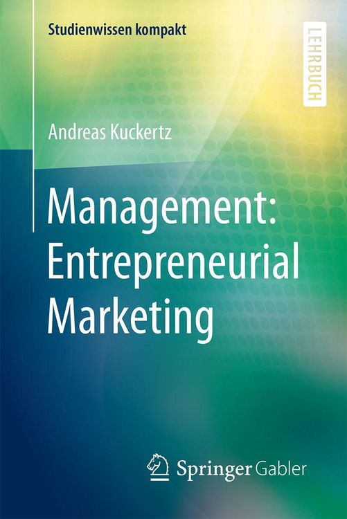 Produktbild: Management: Entrepreneurial Marketing