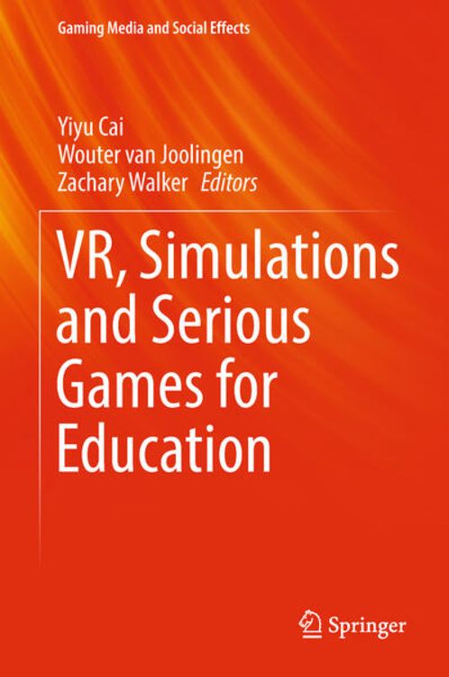 Produktbild: VR, Simulations and Serious Games for Education