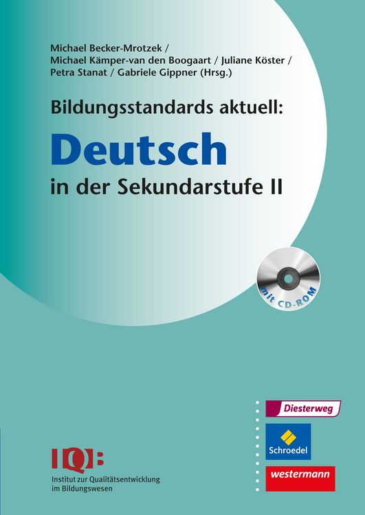 Produktbild: Bildungsstandards aktuell: Deutsch in der Sekundarstufe II