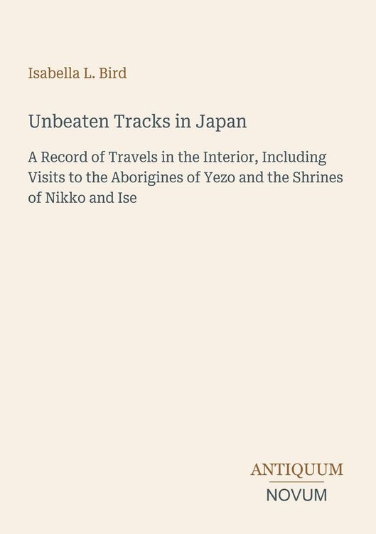 Produktbild: Unbeaten Tracks in Japan