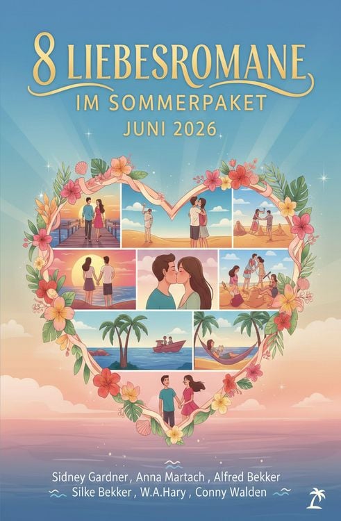 Produktbild: 8 Liebesromane im Sommerpaket Juni 2026