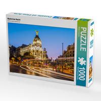 Produktbild: CALVENDO Puzzle Madrid bei Nacht 1000 Teile Lege-Gr&ouml;&szlig;e 640 x 480 cm Foto-Puzzle Bild von Matteo Colombo