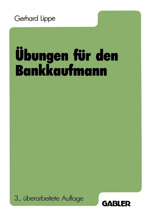 Produktbild: &Uuml;bungen f&uuml;r den Bankkaufmann