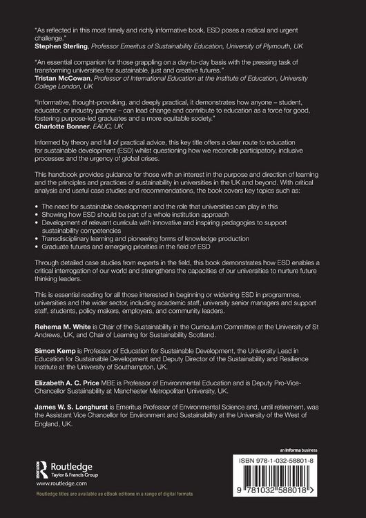 Produktbild: Perspectives and Practices of Education for Sustainable Development