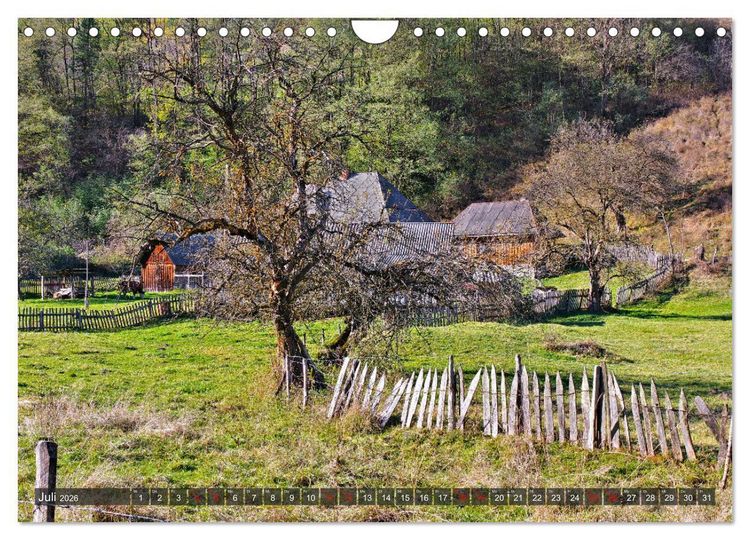 Produktbild: TransApuseni - Sch&ouml;nste Panoramastra&szlig;e in Siebenb&uuml;rgen (Wandkalender 2026 DIN A4 quer), CALVENDO Monatskalender