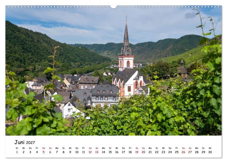 Produktbild: Heimat Entdecken - Die Mosel (hochwertiger Premium Wandkalender 2027 DIN A2 quer), Kunstdruck in Hochglanz