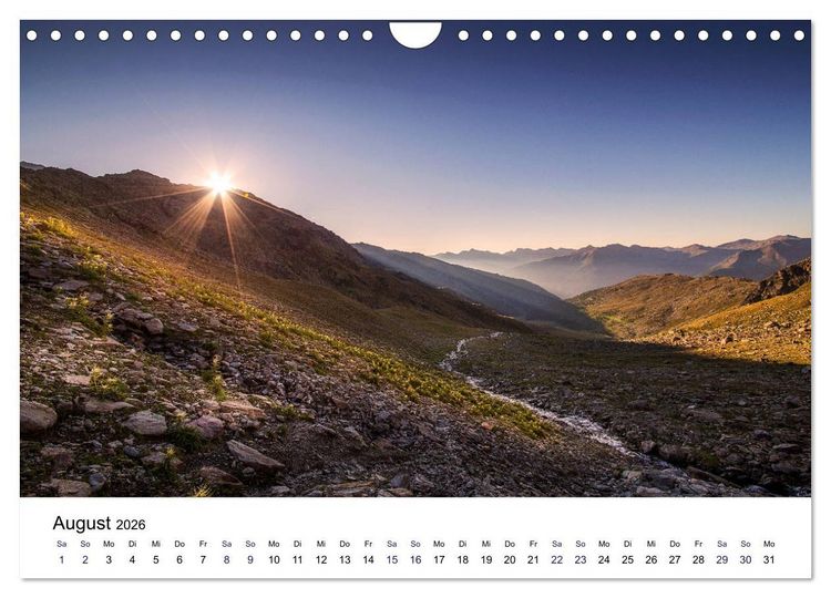 Produktbild: Ultental - Ein Jahr in Bildern (Wandkalender 2026 DIN A4 quer), CALVENDO Monatskalender