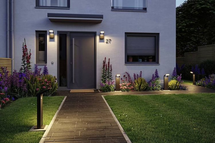 Produktbild: Paulmann 94860 Juntea LED-Pollerleuchte LED 11W Anthrazit