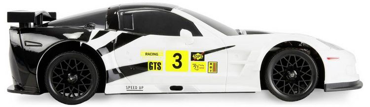 Produktbild: Amewi Corvette C6.R Drift Car Wei&szlig; Brushed 1:18 RC Modellauto Elektro Drift Allradantrieb (4WD) RtF 2,4 GHz inkl. Akku und Ladekabel, Spar-Set