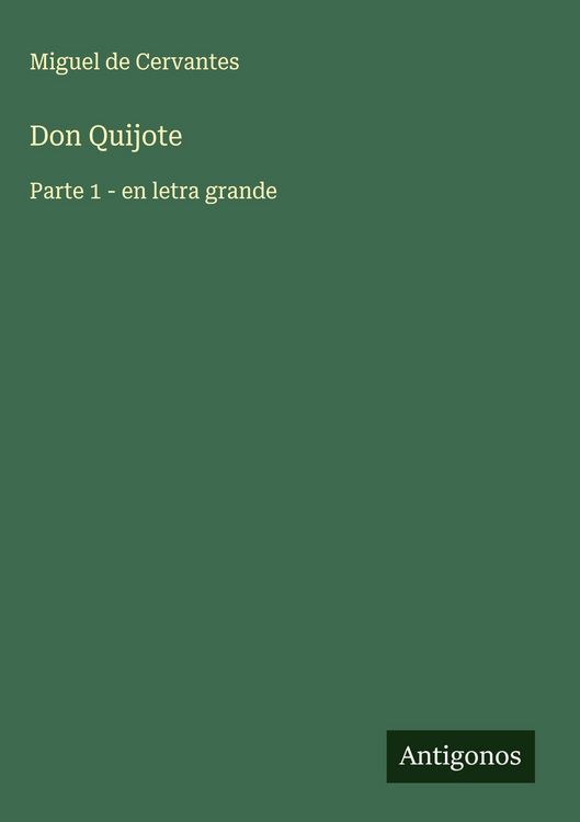Produktbild: Don Quijote