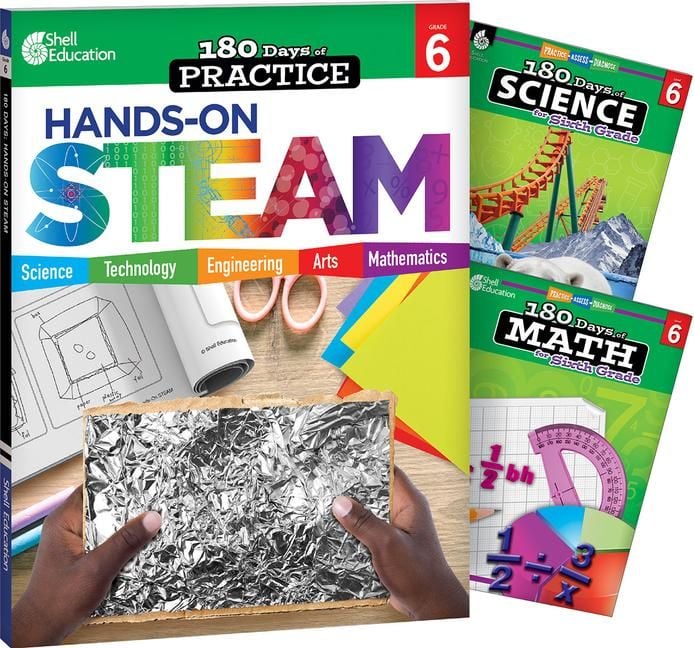 Produktbild: Multiple Authors: 180 Days(tm) Steam, Science, & Math Grade