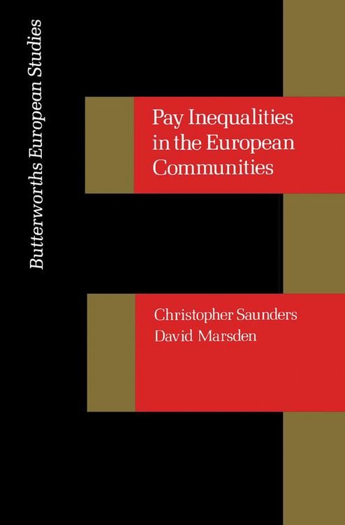 Produktbild: Pay Inequalities in the European Community