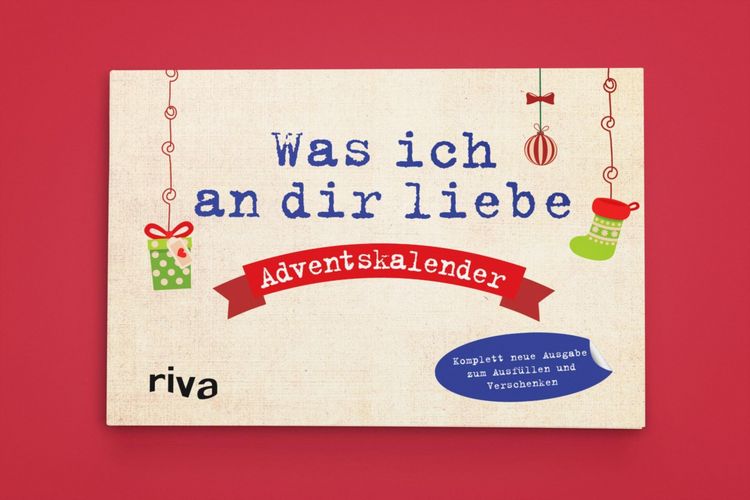 Produktbild: Was ich an dir liebe &ndash; Adventskalender. Hardcover-Ausgabe