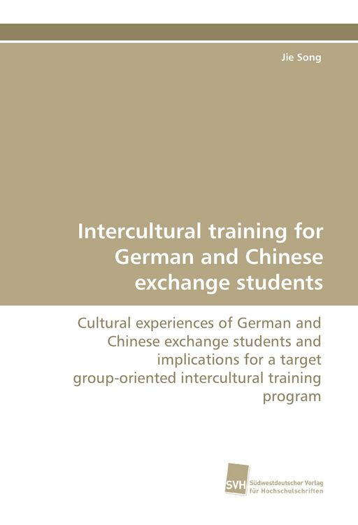 Produktbild: Intercultural training for German and Chinese exchange students