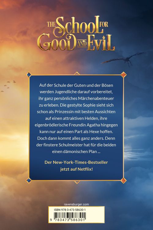Produktbild: The School for Good and Evil, Band 1 - Es kann nur eine geben. Filmausgabe zur Netflix-Verfilmung