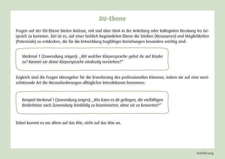 Produktbild: GInA. Das Kartenset: Impulse f&uuml;r die Kita