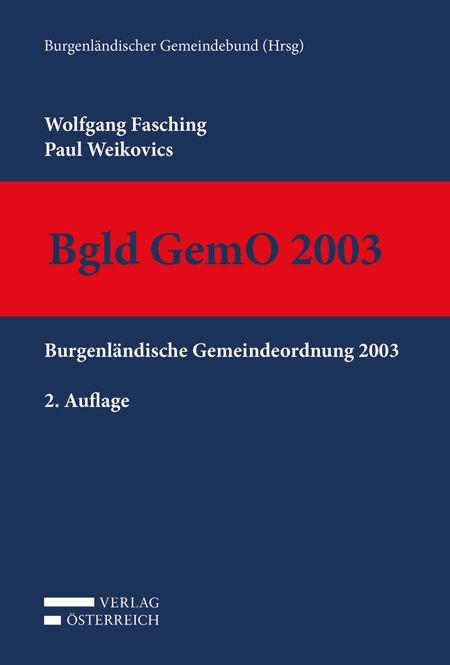 Produktbild: Bgld GemO 2003