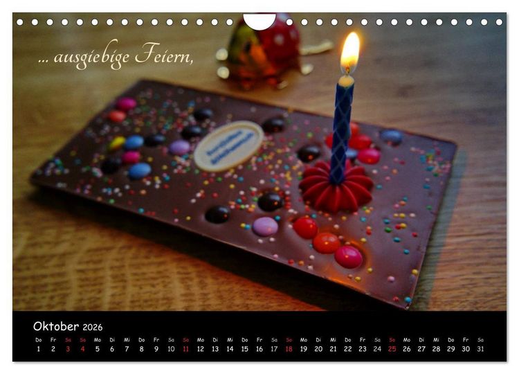 Produktbild: Gut gelaunt durch's Rentenjahr (Wandkalender 2026 DIN A4 quer), CALVENDO Monatskalender