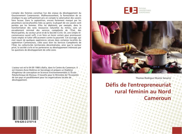 Produktbild: D&eacute;fis de l'entrepreneuriat rural f&eacute;minin au Nord Cameroun