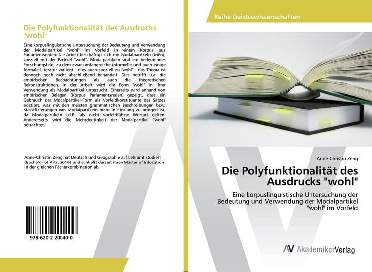 Produktbild: Die Polyfunktionalit&auml;t des Ausdrucks "wohl"