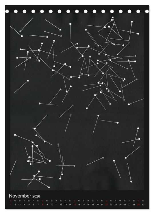 Produktbild: Anton Stankowski Fotogramme (Tischkalender 2026 DIN A5 hoch), CALVENDO Monatskalender