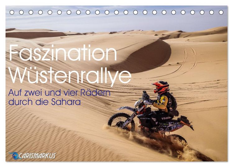 Produktbild: Faszination W&uuml;stenrallye (Tischkalender 2026 DIN A5 quer), CALVENDO Monatskalender